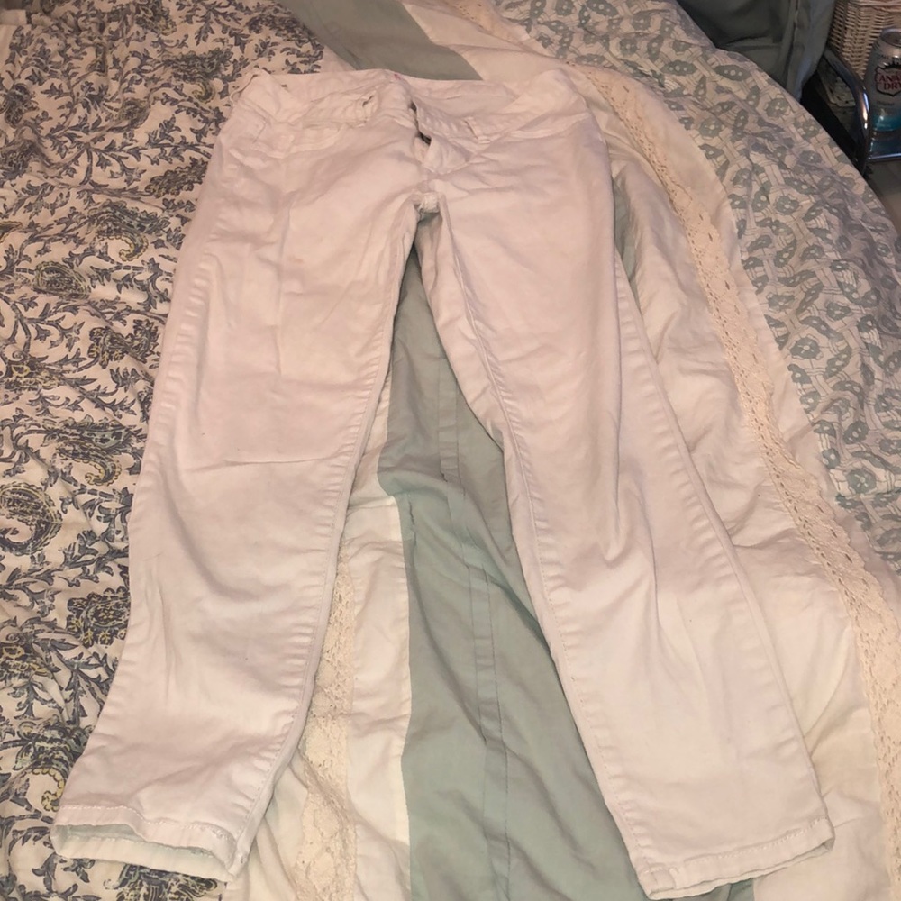White jeans